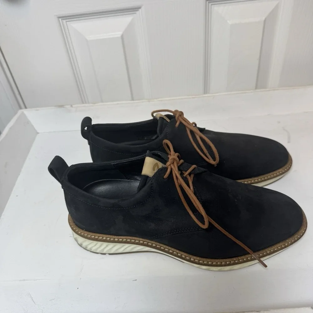 ECCO Men's St.1 Hybrid Plain Toe 2.0 Oxford EU 39 Black US Size 5 Lace‎ Up